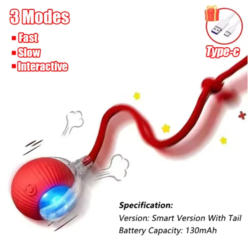 Cat Interactive Ball Toy