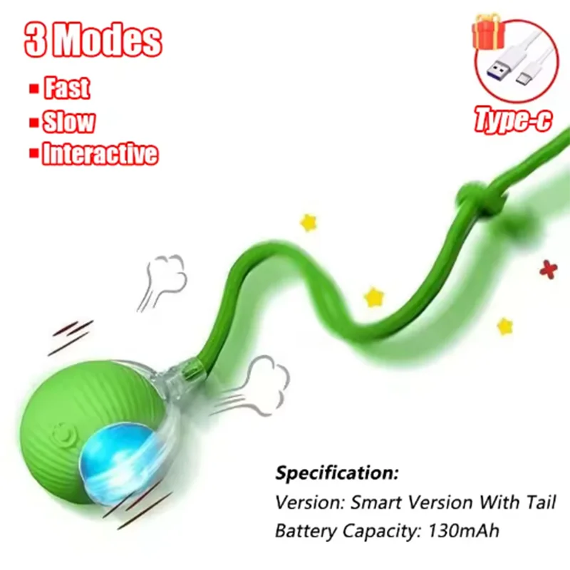 Cat Interactive Ball Toy
