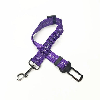 Adjustable Pet Seat Belt In Car