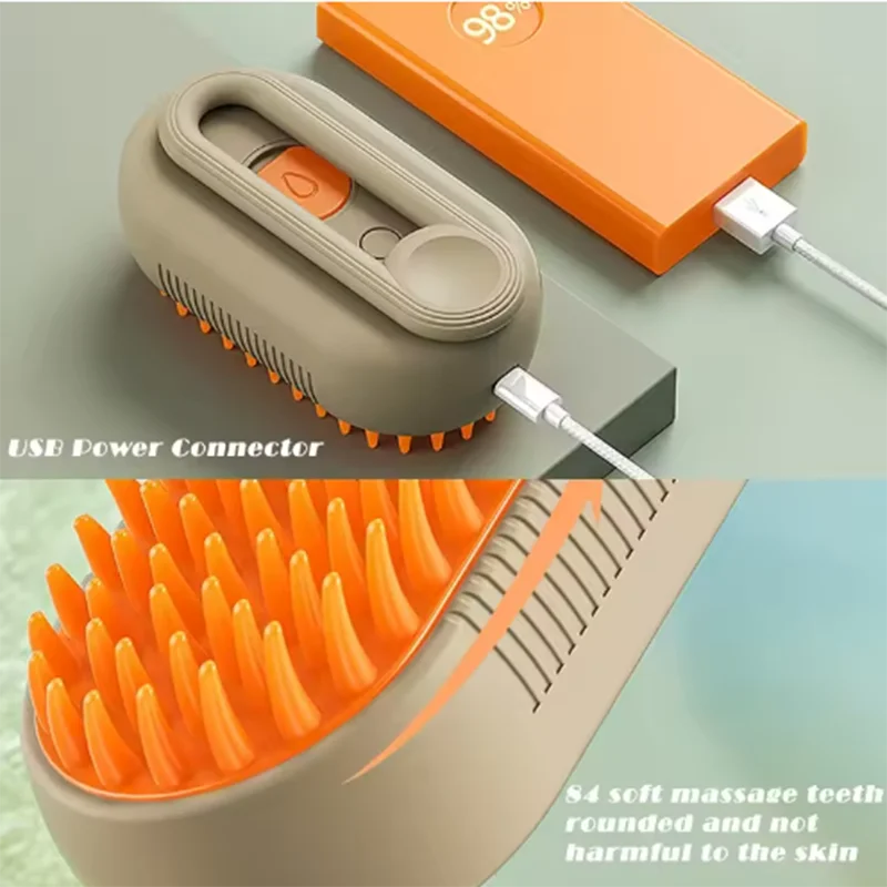 Cat Spray Massage Brush 