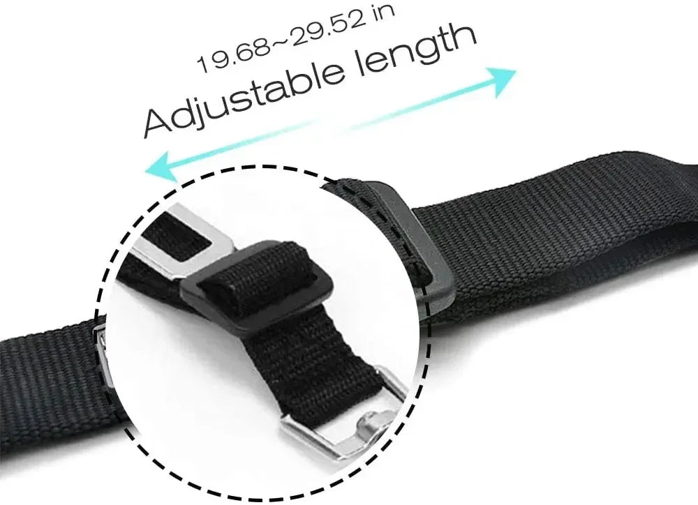 Adjustable Pet Seat Belt In Car