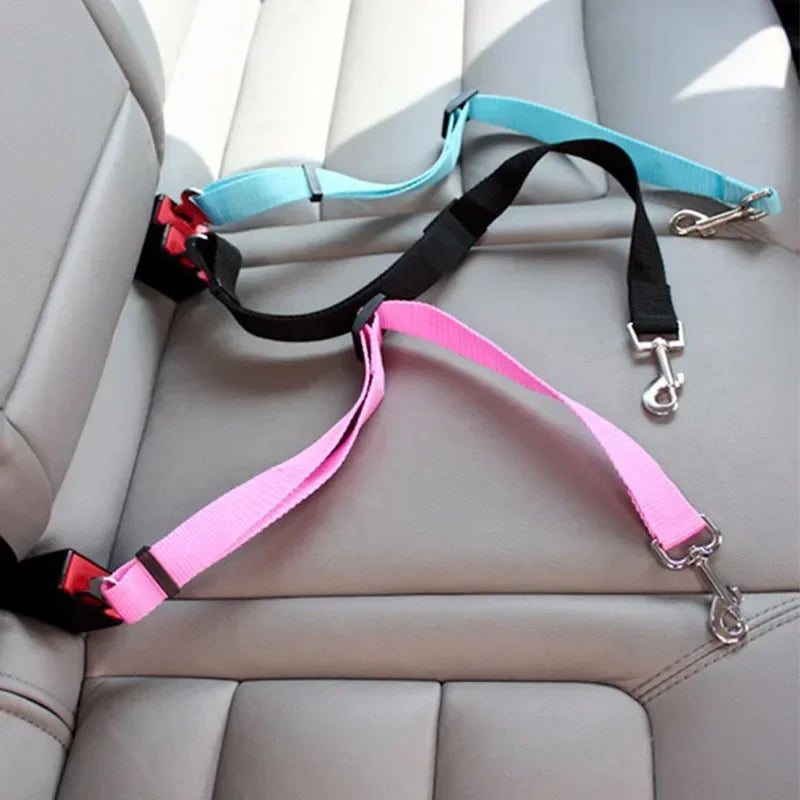 Adjustable Pet Seat Belt In Car
