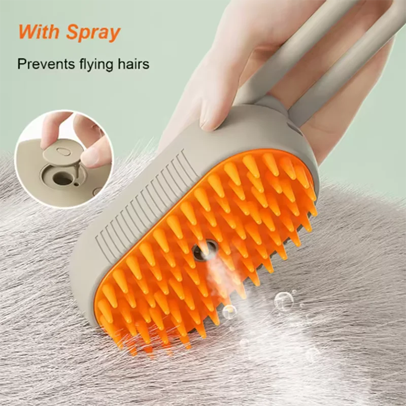 Cat Spray Massage Brush 